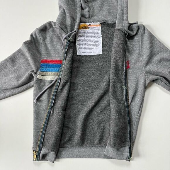 Aviator Nation Coors Light Zip Up Hoodie XS - Picture 6 of 11